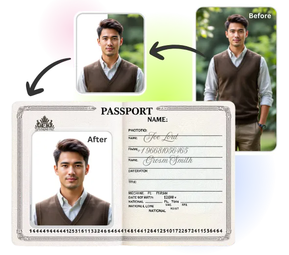 Effortless AI Passport Photo Creation 