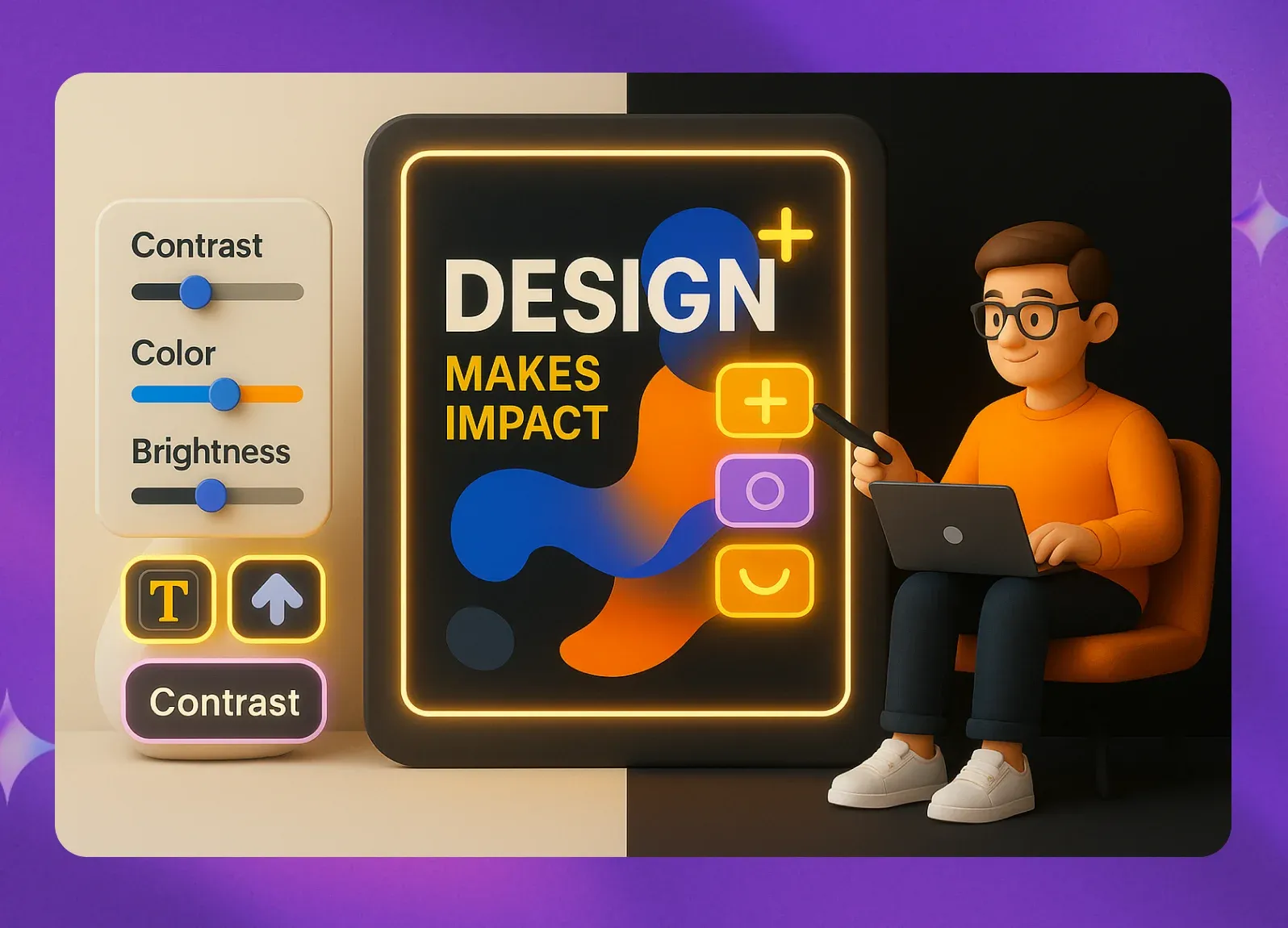 3. Use Contrast to Highlight Key Elements.webp