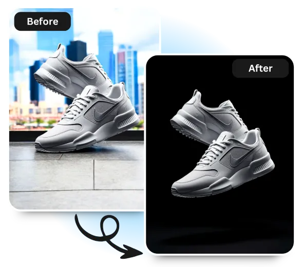 AI Black Background Maker for Professional Images