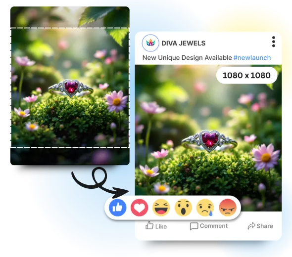 AI Facebook Image Resizer for Professionals & Creators