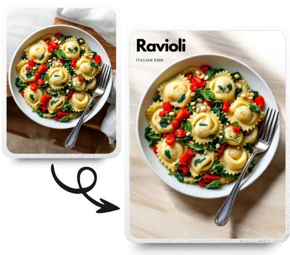 AI Food Photoshoot for Background Editing