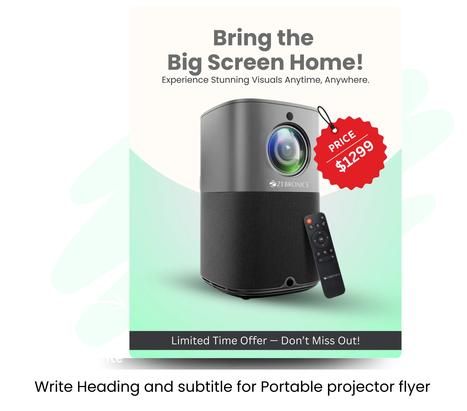 AI-Powered Design Assistant for Marketing Flyers