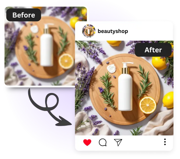 AI Sharpen Image for Professional Results 