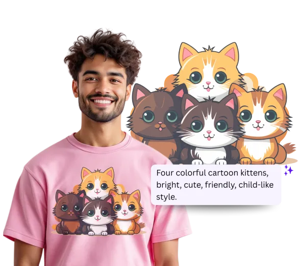 AI T-Shirt Design Tool for Personal Projects & Gifts