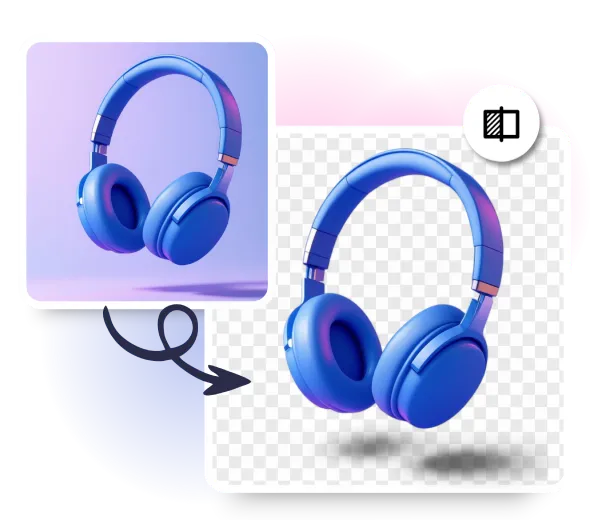AI Transparent Background Generator for Professional Images