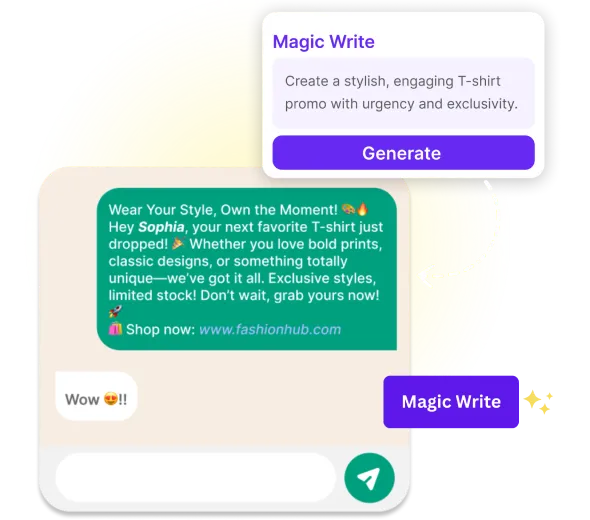 AI Writer for High-Quality Text on Image