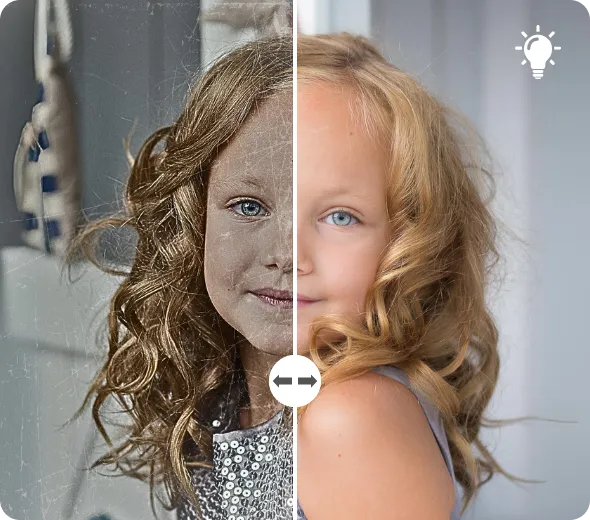 AI Light Fix: Increase Photo Brightness