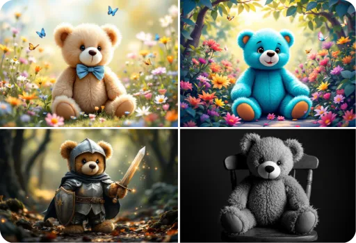 Generate Images from Prompts in Different Styles