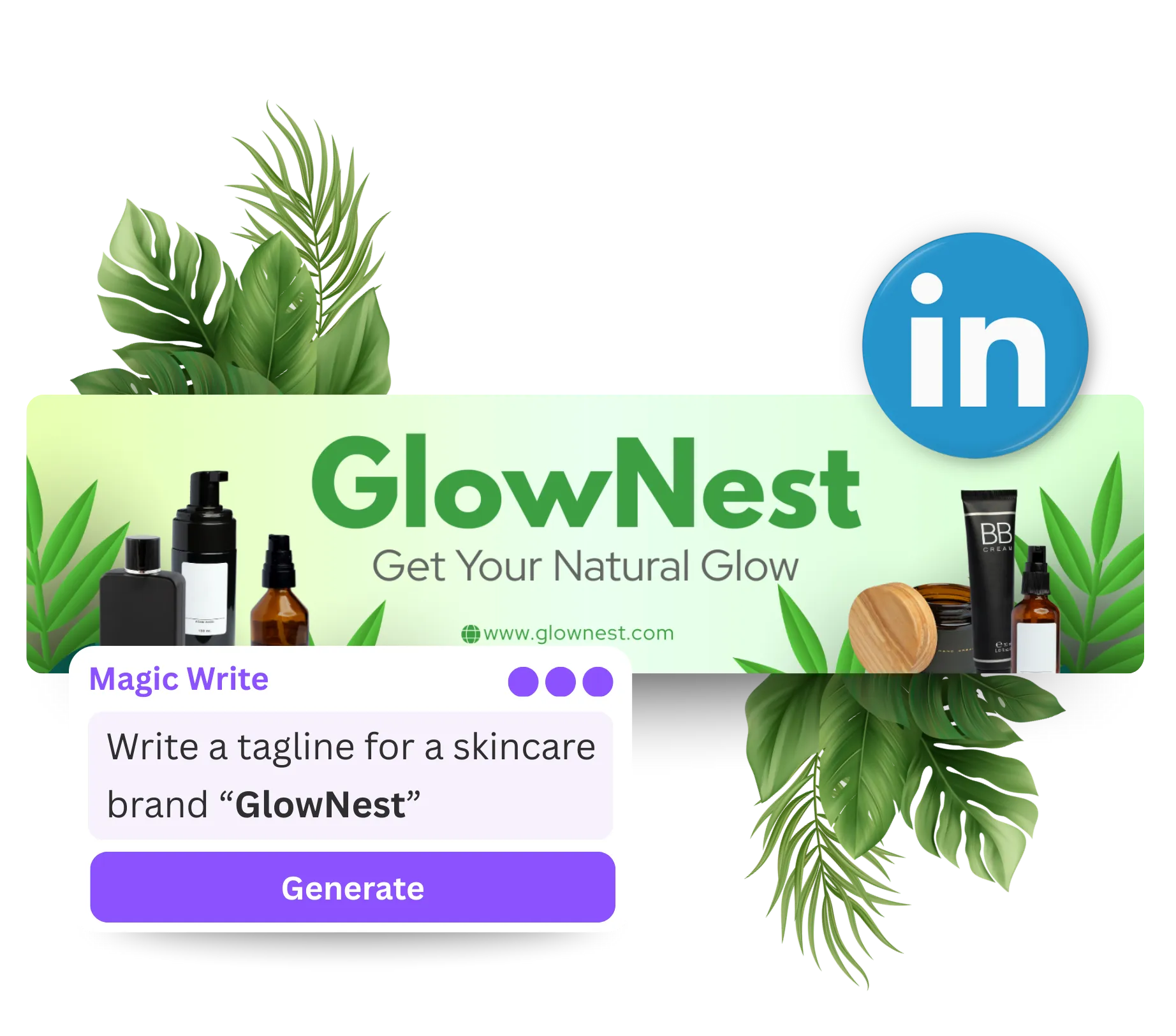 LinkedIn Cover Photo Generator for Strong Visual Identity