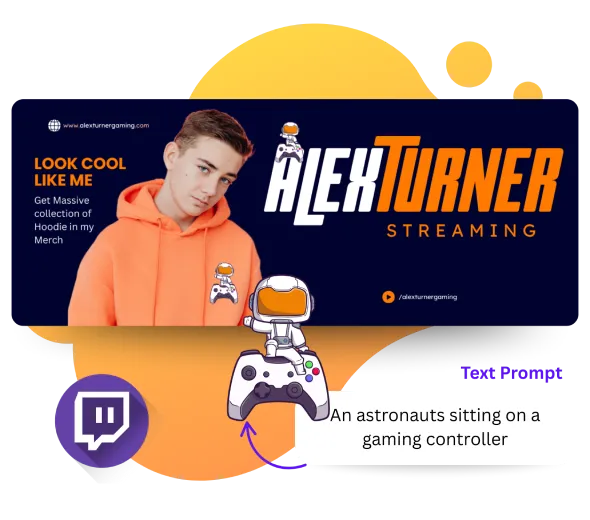 Twitch Banner Maker AI Tool for Gamers and Streamers
