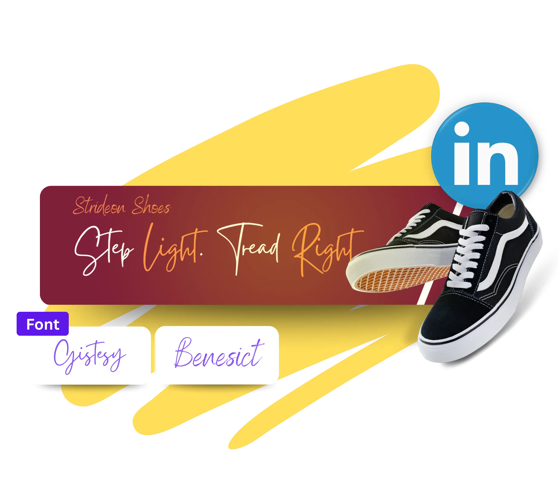 AI-Generated LinkedIn Banner for Businesses