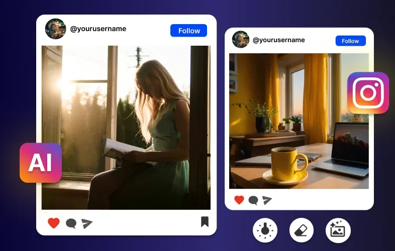 Top 5 Tips for Instagram Photo Aesthetics with AI Photo Editor blog cover