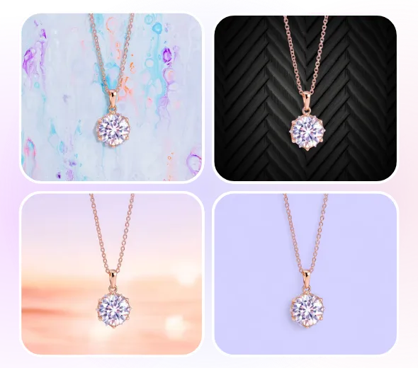 Get Stunning Backgrounds for AI Jewelry Photography